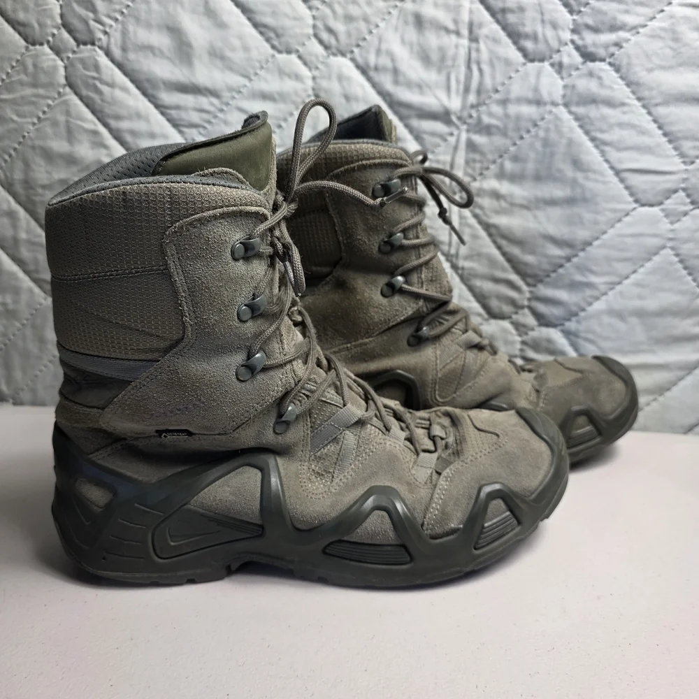 Lowa Zephyr GTX HI TF Men's Size 10.5 Tactical Coyote Green Boots